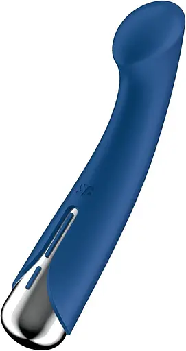 Вібратор Satisfyer Spinning G-Spot 1 16.5 см синій - фото 3