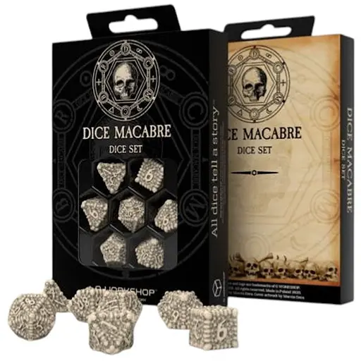 Набір кубиків Dice Macabre Set , 7 шт. (SDMR01) - фото 1