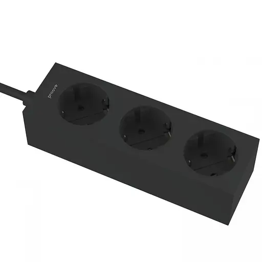 Мережевий фільтр Proove Magnet Strip (3xAC) 1.6m black (PSMS25000001) - фото 6