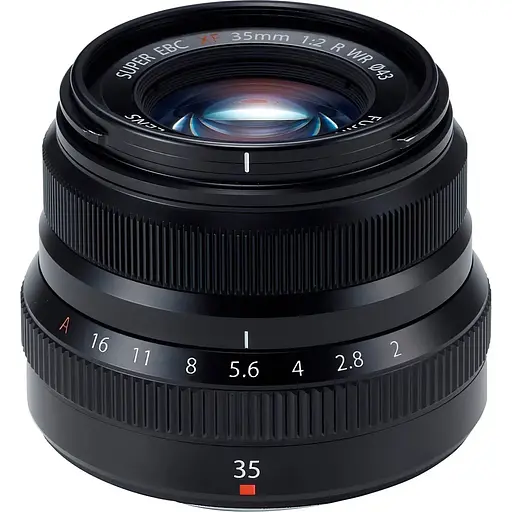 Объектив Fujifilm XF 35mm f/2.0 R WR Black 16481878 (99547)
