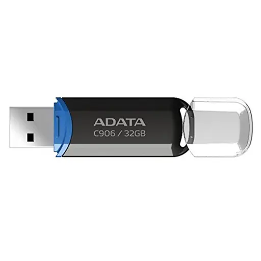 Флеш-накопичувач Adata 32Gb C906 Black USB 2.0 (AC906-32G-RBK) - фото 1