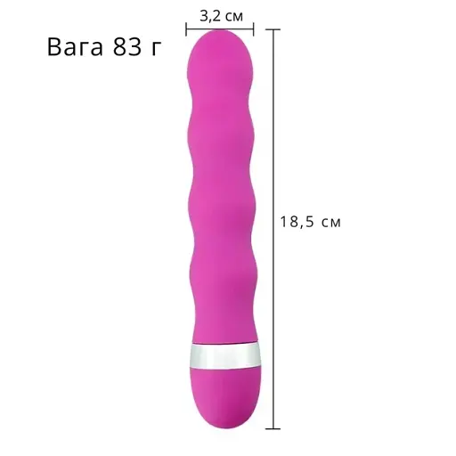 Вибратор I’MCUM WaveMotion с 10 режимами вибрации Розовый (IM-ZDB315) - фото 2