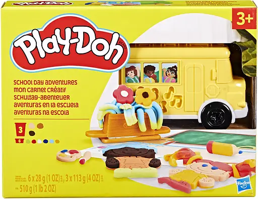 Набір для творчості Hasbro з масою для ліплення Hasbro Play-Doh Шкільні пригоди (F9140)