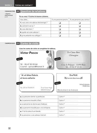 Objectif Express : Niveau 1. Cahier d'activites - фото 9