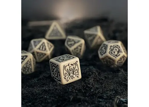 Набор кубиков The Witcher Dice Set. Leshen - The Master of Crows , 7 шт. (SWLE01) - фото 6