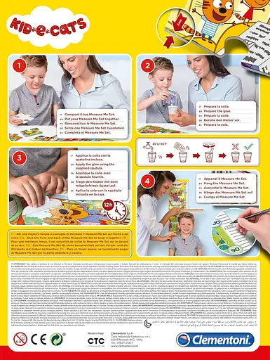 Пазл "Виміряй мене, дитина та коти" - 30 шт Clementoni 20339 - фото 5