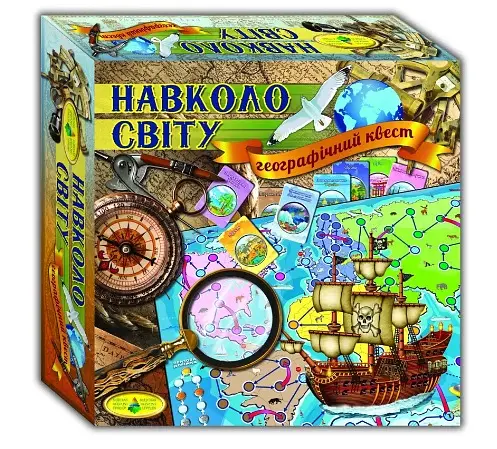 Гра Навколо світу географічна, ТМ Енергія+, 82258