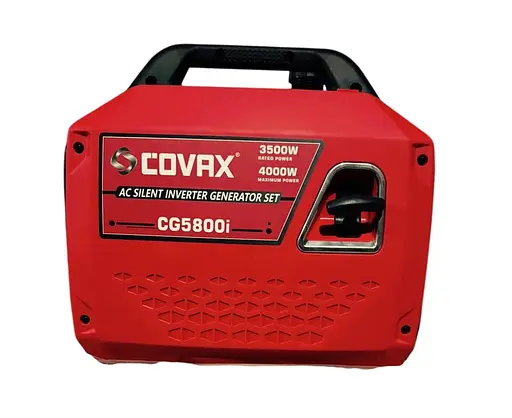 Инверторный бензиновый генератор COVAX CG5800i (3.5/4.0 кВт) с дисплеем