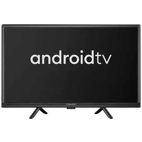 Телевізор 24" Liberton LTV-24H01AT LED HD 1366x768 60Hz, Smart TV, Android, DVB-T2, HDMI, USB, VESA (200x100) - фото 1