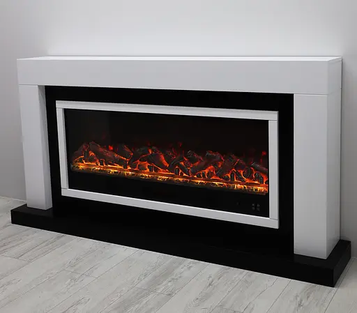 Електричний камін Domingo 1975 Bluetooth звук потріскування дров (10080140) - фото 9