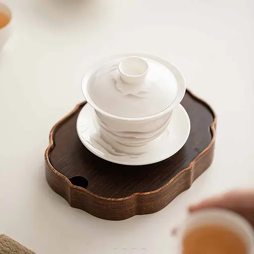 Гайвань Белый Фарфор Далекие Горы 130 мл - фото 2