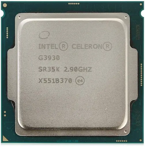 Процессор Intel Celeron G3930 (CM8067703015717) (Socket 1151, 2T, 2.9 ГГц, Tray) Б/у - фото 1