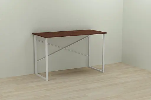 Компьютерный стол Ferrum-decor Дейв 75x120x70 белый ДСП Венге 16мм (FRD-105813)