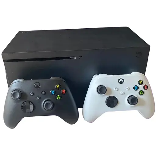 Стационарная игровая консоль Microsoft Xbox Series X + 2 джойстика и Game Pass на 4 месяцев гарантия