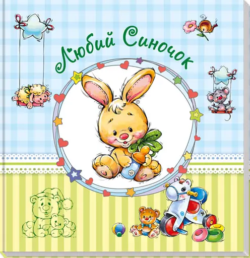 Альбом для немовлят (великий): Дорогий синочок (українською), А230011У