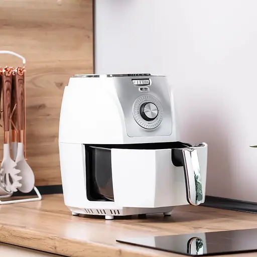 Аэрофритюрница безмасляная Sokany SK-3010 5л электрическая с механическим управлением 1500Вт - фото 6