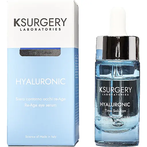 Сыворотка для глаз Ksurgery Time Solution Hyaluronic антивозрастная 15 мл - фото 2