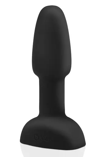 Анальна пробка B-Vibe Rimming Plug Petite 12.4 см (чорний)