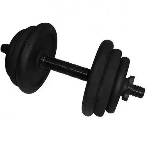 Гантели наборные литые NE-300-GP013-2, 2 шт по 12,5 кг - фото 3