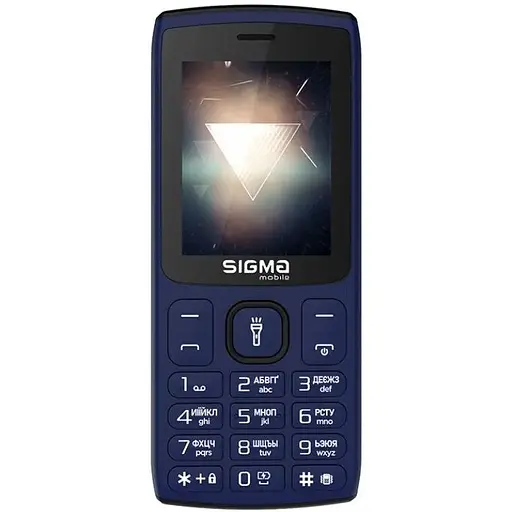 Телефон Sigma X-Style 34 NRG Type-C Blue UA UCRF