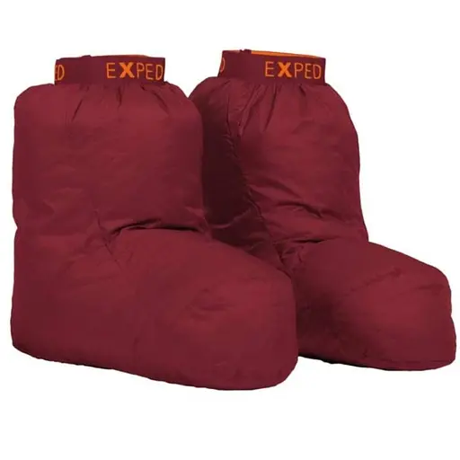 Пухові шкарпетки Exped Down Sock M Бордовий (1054-018.0843)