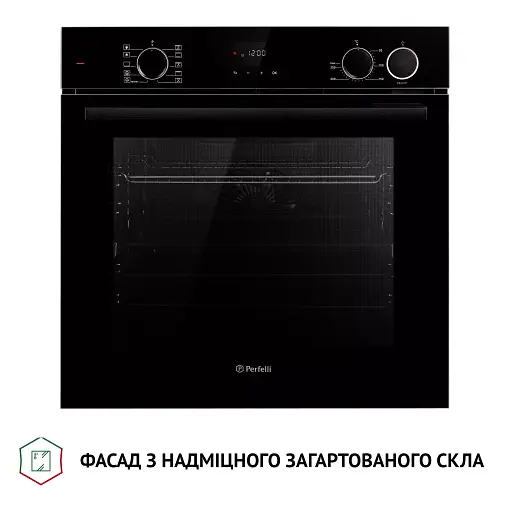 Духовой шкаф электрический Perfelli Diamond 6D10NS Nero - фото 6