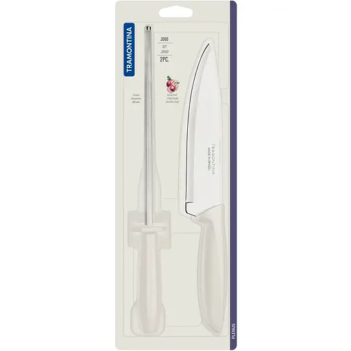Набор ножей Tramontina Plenus light grey, 2 предмета (6747191)