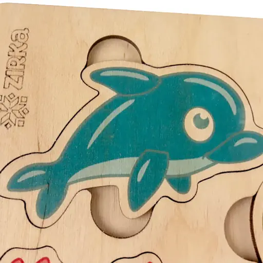 Пазл деревянный Zirka Морские обитатели (458777) - фото 3