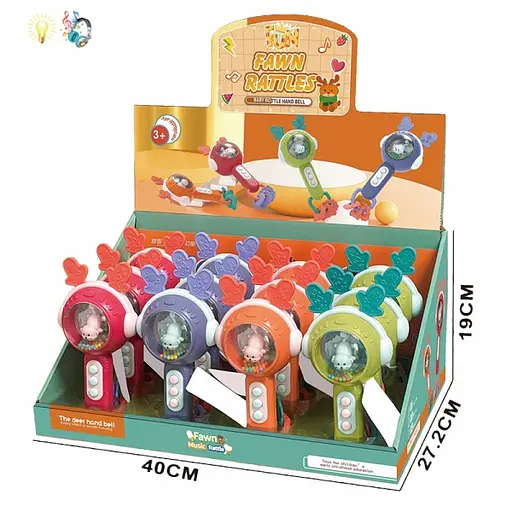 Погремушка олень с световыми и музыкальными эффектами M608 - фото 2