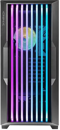 Корпус AZZA Guardian Glass ARGB Black (CSAZ-520BG) - фото 2