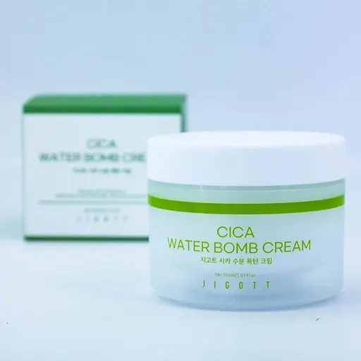 Увлажняющий крем для лица Центелла Cica Water Bomb Cream Jigott 150 мл - фото 3