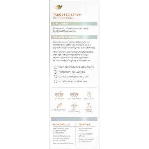 Концентрована сироватка 4 в 1 для тіла Dove для рівного сяючого тону шкіри 100 мл - фото 6