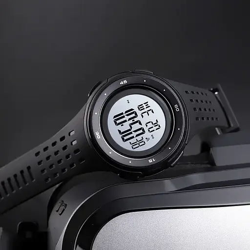 Чоловічий наручний годинник Skmei 1537 (Білий) - фото 7