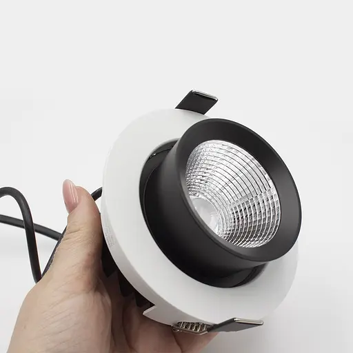 Встраиваемый светильник Skarlat RSL74251 15W WH+BK 4000K - фото 6