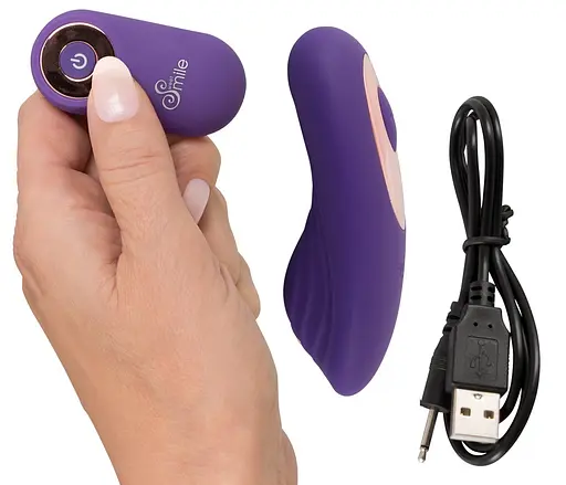 Вібратор Sweet Smile Magic Shiver Panty Vibe 8.8 см фіолетовий - фото 4