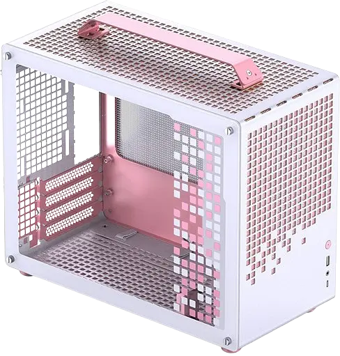 Корпус JONSBO Z20 White-Pink - фото 2