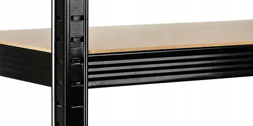 Стелаж LEOBRO Чорний 180 х 90 х 40 см 265кг/полиця 5 полиць (LB-R265-BLK) - фото 3