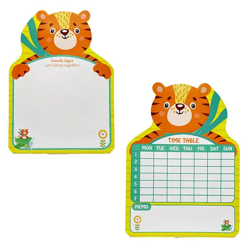 Дощечка для малювання "Тигр" TD2023136-2 маркер в комплекті 21-27 см