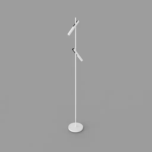 Торшер Skarlat RLL8117 2×7W WH+BK 3000K - фото 1