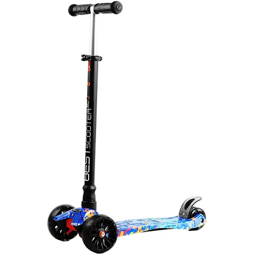 Самокат Maxi Best Scooter 59х15х30 см Різнобарвний 000231328
