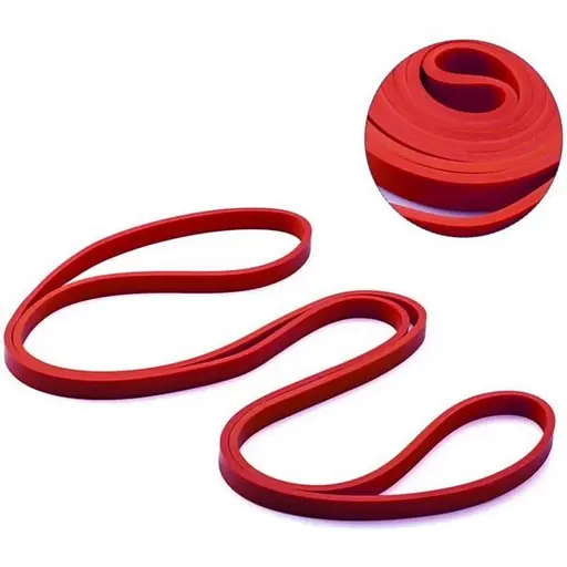 Резиновая петля для тренировки Pro Loop Bands NE-B-452-13-28, 13-28 кг, красная - фото 2