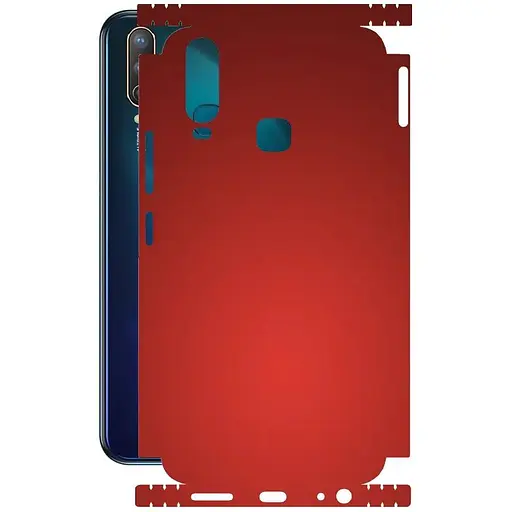 Захисна плівка StatusSKIN для Vivo U10 Корпус Вініл червона матова - фото 1
