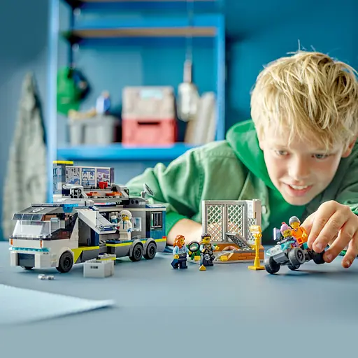 Уцінка. Конструктор LEGO City Пересувна поліцейська криміналістична лабораторія 674 деталі (60418) - фото 4