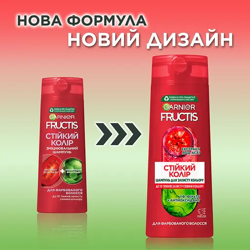 Шампунь Garnier Fructis Годжи Стойкий цвет для окрашенных или мелированных волос 400 мл - фото 2