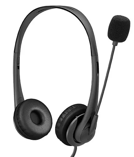 Гарнітура HP Stereo G2 USB Black (428H5AA) - фото 1