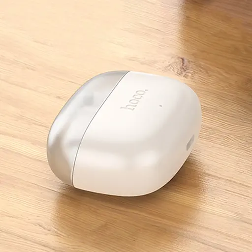 Навушники бездротові Hoco TWS EQ12 вакуумні білий - фото 4