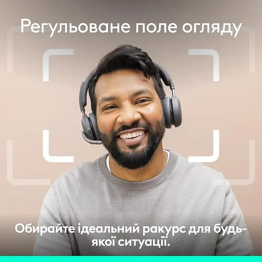 Веб-камера Logitech Brio 4K Graphite UltraHD (L960-001718) Black (960-001718) - фото 7