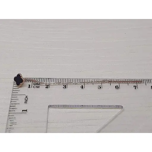 Золоті сережки-протягання Tango Конюшина з емаллю. 400292Е - фото 4