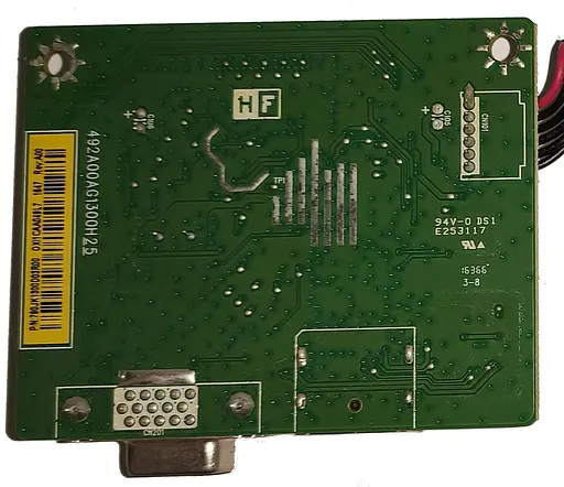 Материнская плата монитора DELL E1916HEF ILIF-463 V.A "Б/У" - фото 2