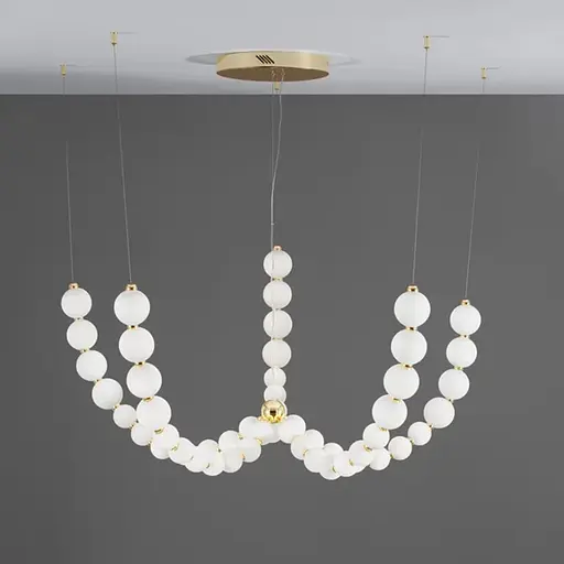 Люстра из серии Perla на 5 дуг с 3-мя световыми режимами | Line F | Ст. SG010/5 - фото 1